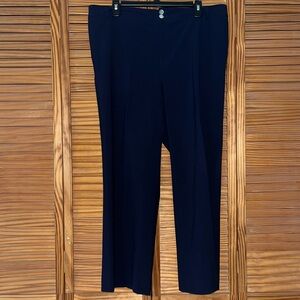 Lauren Ralph Lauren Blue Wool Blend Pants‎ 14 Petite